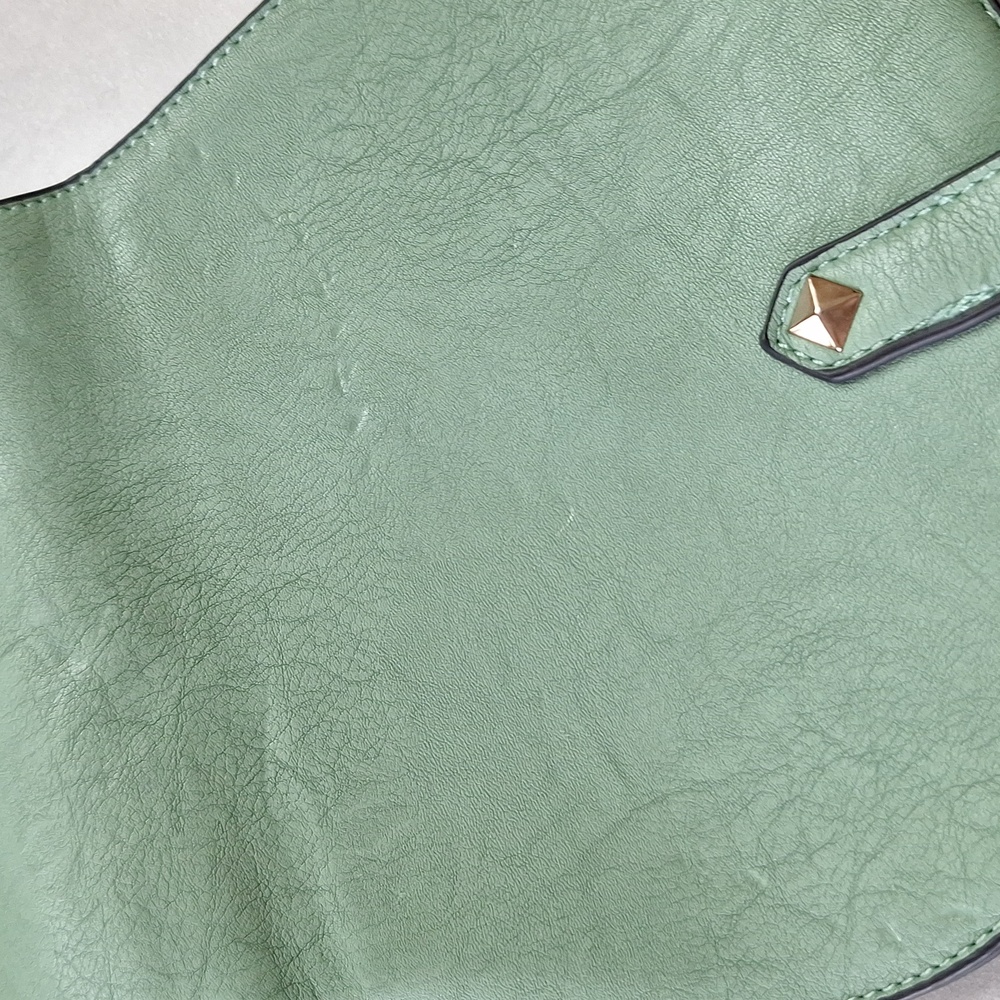 Silk Sparrow Studded Crossbody Purse Sea Green - Picture 12 of 13